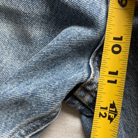 Agolde 90s Pinch High Rise Crop Straight Jeans Endless Size 25 A154D-1206 - Picture 10 of 14